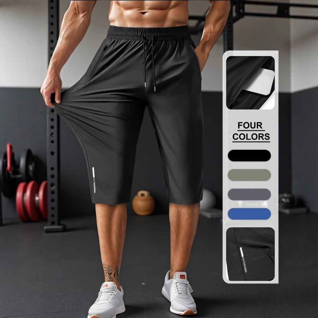 Ice Silk Casual Pants Stretch Quick-drying