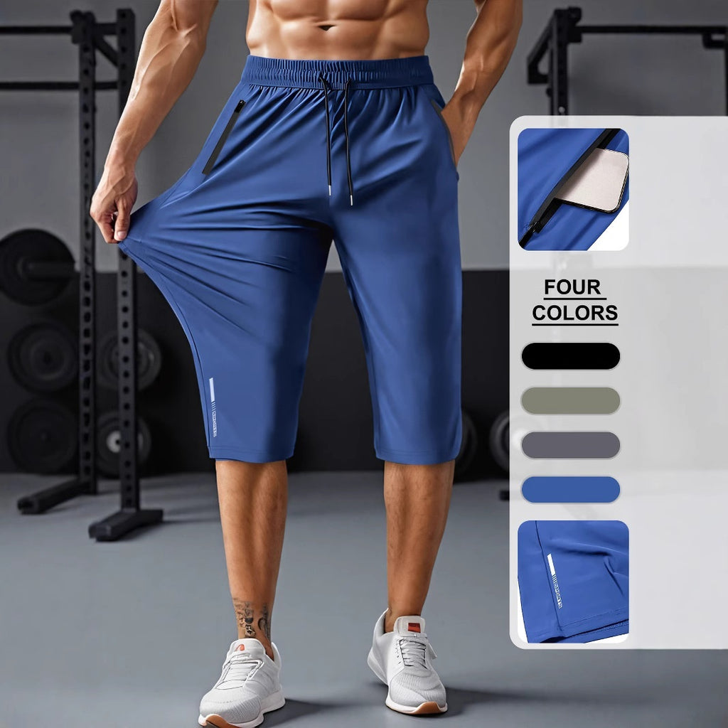 Ice Silk Casual Pants Stretch Quick-drying